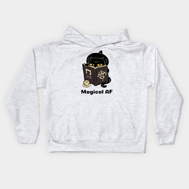 Magical AF Kids Hoodie by ArtbyLaVonne